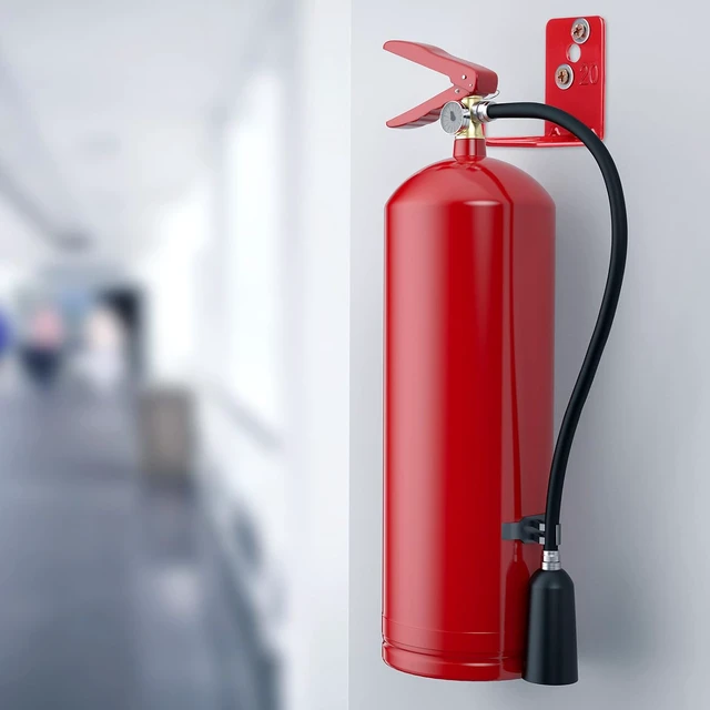 Alt view image 7 of 7 - 40 Pack Fire Extinguisher Wall Mount Bracket 5-40 Lb,Novelty Style