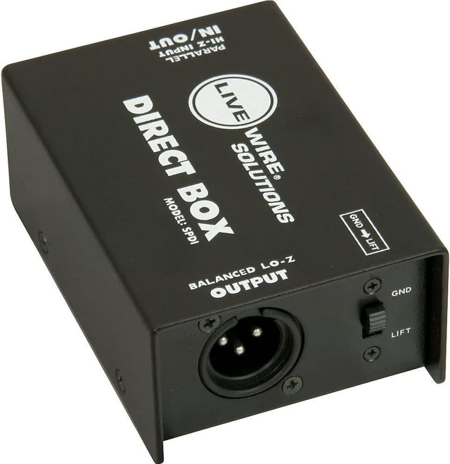 Main image of Livewire SPDI Passive Direct Box with Attenuation Pad