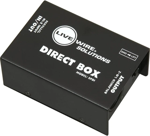 Alt view image 3 of 4 - Livewire SPDI Passive Direct Box with Attenuation Pad