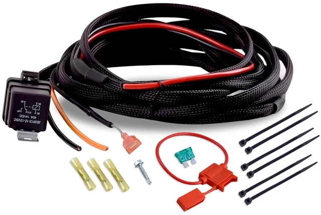 Main image of 27703 Second Compressor Wiring Harness,w/ 30-Amp Fuse Holder