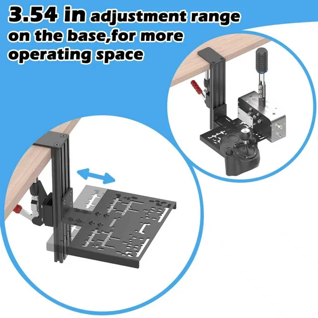 Alt view image 7 of 7 - Universal Desk Mount for Racing Shifter & Handbrake