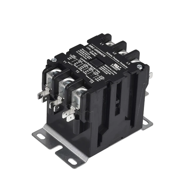 Alt view image 2 of 4 - 3 Pole 40 Amp contactor 277V Coil UL DP Contactor HVAC Contactor A2L Compliant 42CF35AL Equivalent Lighting contactor
