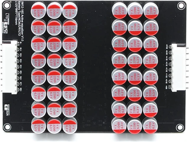 Alt view image 4 of 7 - 12S-16S 13S 14S 15S 5A Active Equalizer Balancer Battery Energy Transfer