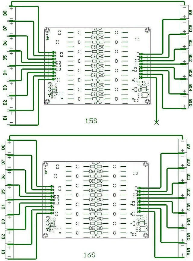 Alt view image 7 of 7 - 12S-16S 13S 14S 15S 5A Active Equalizer Balancer Battery Energy Transfer