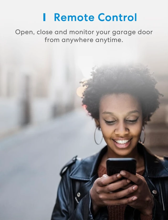 Alt view image 3 of 7 - Smart Garage Door Opener Remote, Homekit Support