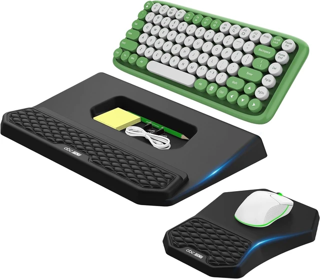 Main image of Ergonomic Wrist Rest with Keyboard Stand and Mouse Pad for Easy Typing