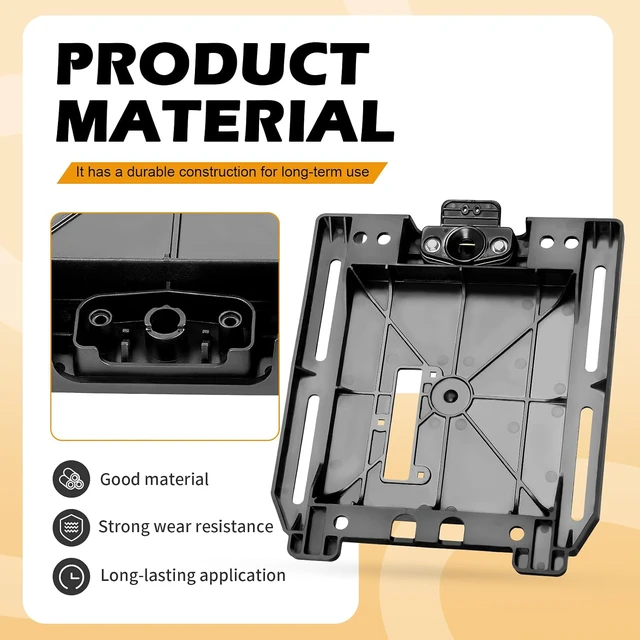 Alt view image 4 of 7 - Seat Slider Base Assembly Latch Lever Kit Base Grommet for RZR 900 1000 RS1