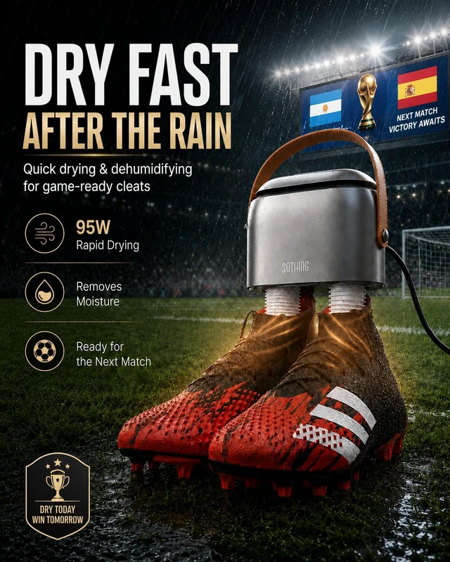 Alt view image 2 of 7 - Boot Dryer, Portable Shoe Dryer for Sneakers with Ozone Freshening