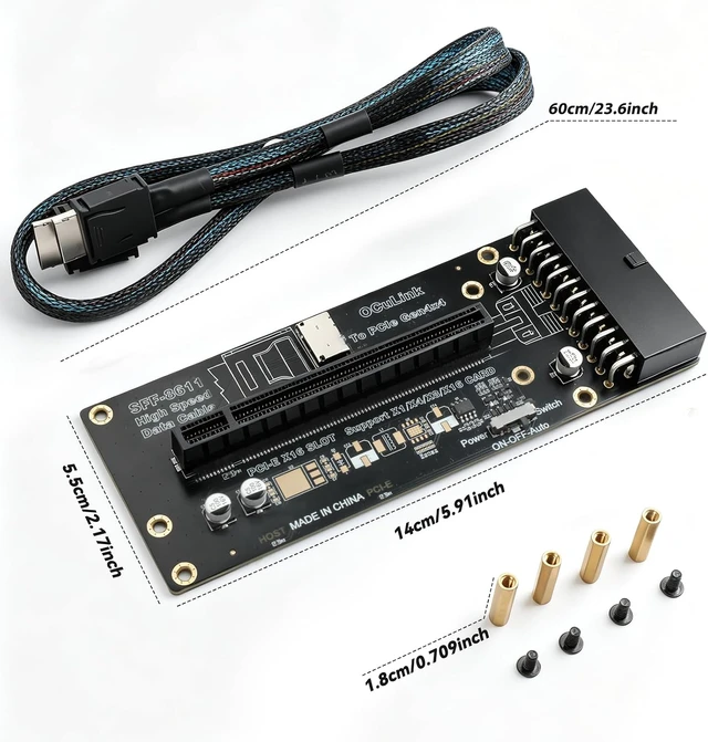 Alt view image 5 of 6 - OCuLink eGPU Dock