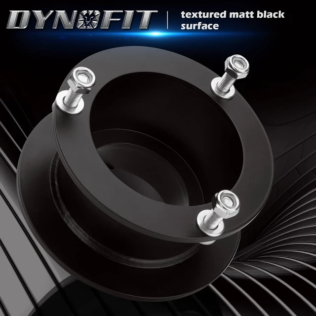 Alt view image 4 of 7 - 2" Front Leveling Lift Kit for 4WD Dodge Ram 2500/3500 (1994-2013) & 1994-2001 Ram 1500 - Coil Spring Strut Spacer, Set of 2
