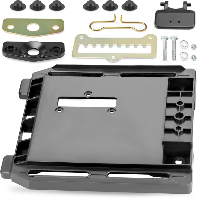 Alt view image 7 of 7 - Seat Slider Base Assembly Latch Lever Kit Base Grommet for RZR 900 1000 RS1