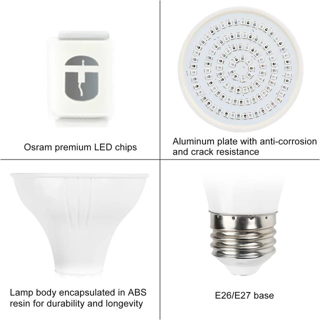 Alt view image 4 of 7 - 12V 12W RGB SPA Light for SPA/Bathtub/Underwater Swimming Pool/Hot Spring/Fountain RGB Color LED Light Bulb Replaces for Hayward & Pentair Light Fixtures Remote Switch Control PAR20 E26 Base