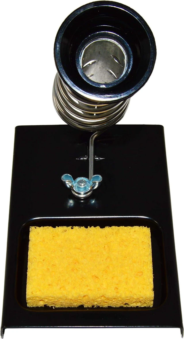 Alt view image 7 of 7 - 10 Pack Soldering Iron Holder/Soldering Iron Stand with Tip Cleaning Sponge
