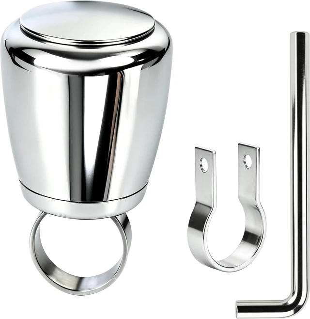 Main image of Aluminum Boat Steering Wheel Knob