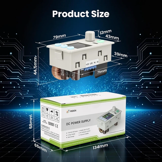 Alt view image 7 of 7 - Power Supply Tester 720W DC Electronic Load 60V 12A Adjustable CNC RK6012