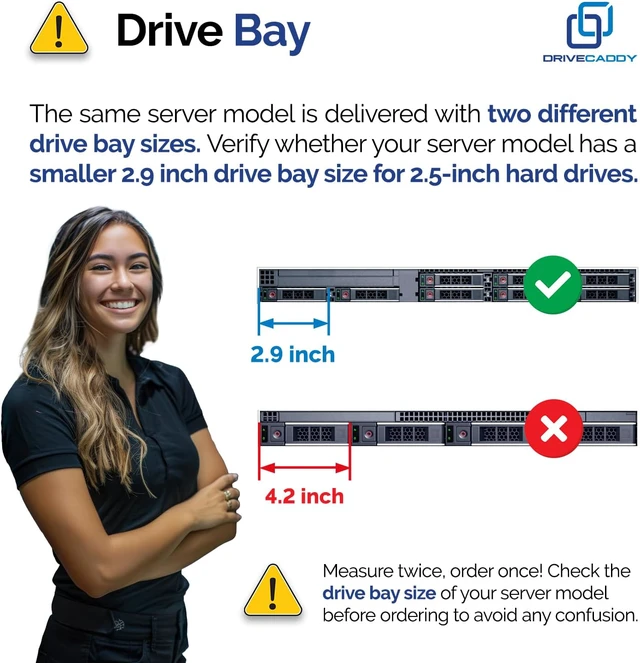 Alt view image 2 of 7 - 9-Pack 2.5" SFF Caddy Tray - fits PowerEdge 17-14th Gen