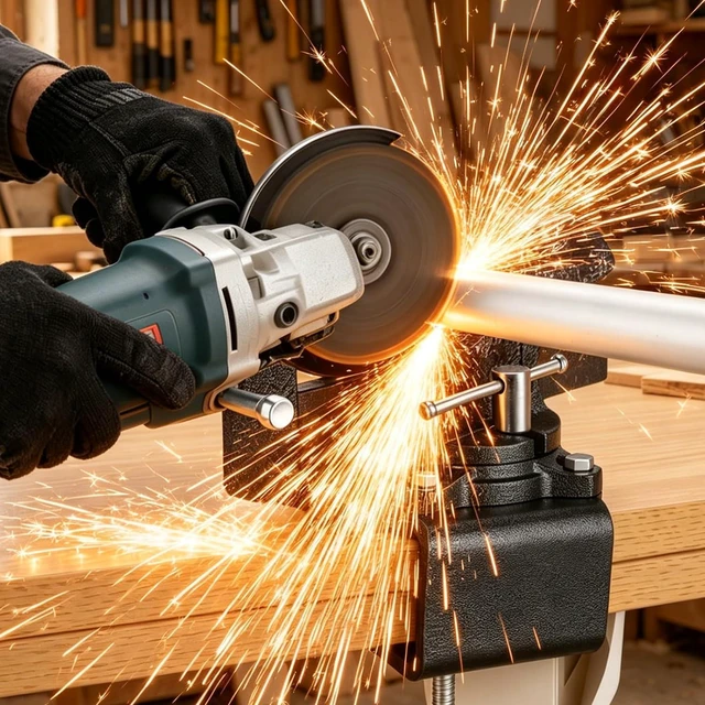 Alt view image 2 of 7 - 4-1/2" Bench Vise, 2-In-1 Drill-Free Table Vice for Workbench