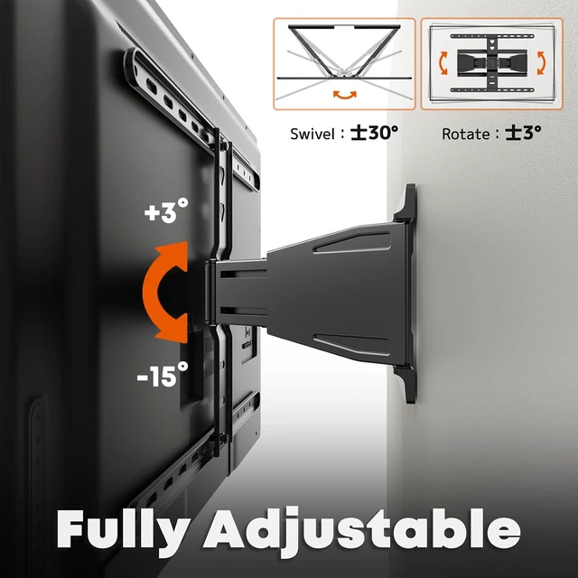 Alt view image 5 of 7 - Ultra-Slim TV Wall Mount for Most 43-90 Inch TVs, 110 Lbs Max