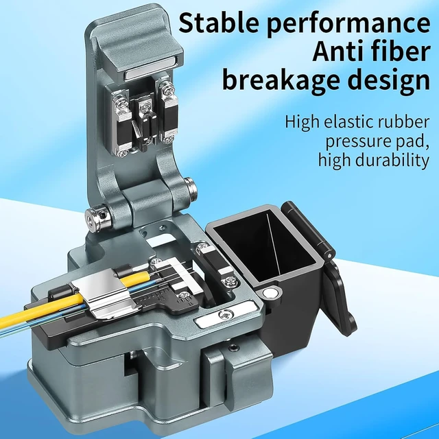 Alt view image 3 of 7 - Fiber Optic Cleaver K1 Fiber Cutter Tool, 24-Position Blade