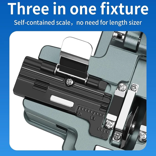 Alt view image 4 of 7 - Fiber Optic Cleaver K1 Fiber Cutter Tool, 24-Position Blade