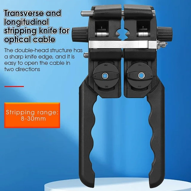 Alt view image 2 of 7 - Fiber Optic Cable Stripper A-F9 Fiber Stripper