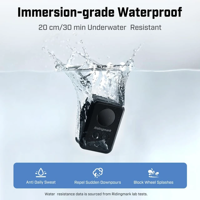 Alt view image 2 of 7 - Waterproof Pump, Mini Bicycle Pump with Gauge