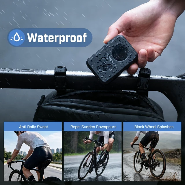 Alt view image 3 of 7 - Waterproof Pump, Mini Bicycle Pump with Gauge