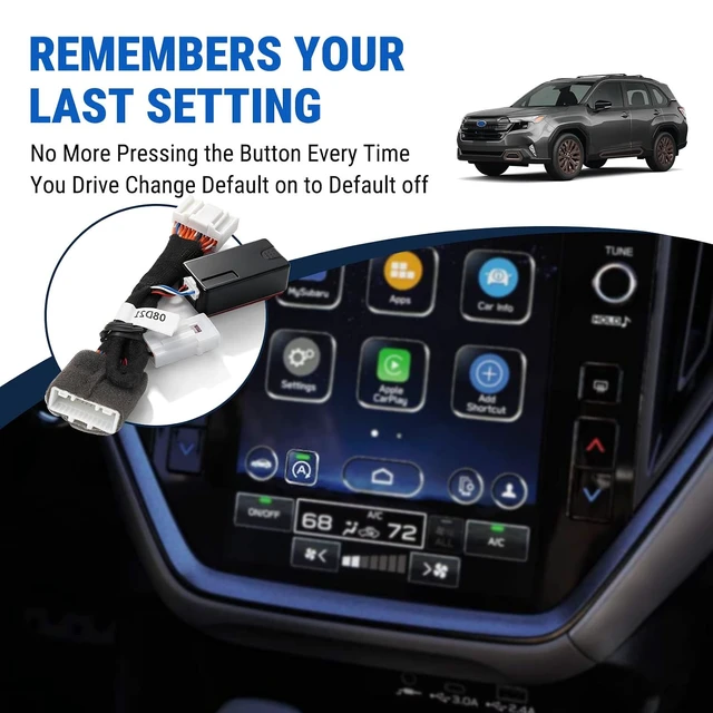 Alt view image 3 of 7 - Auto Start Stop Eliminator for Subaru Outback 2023-2025