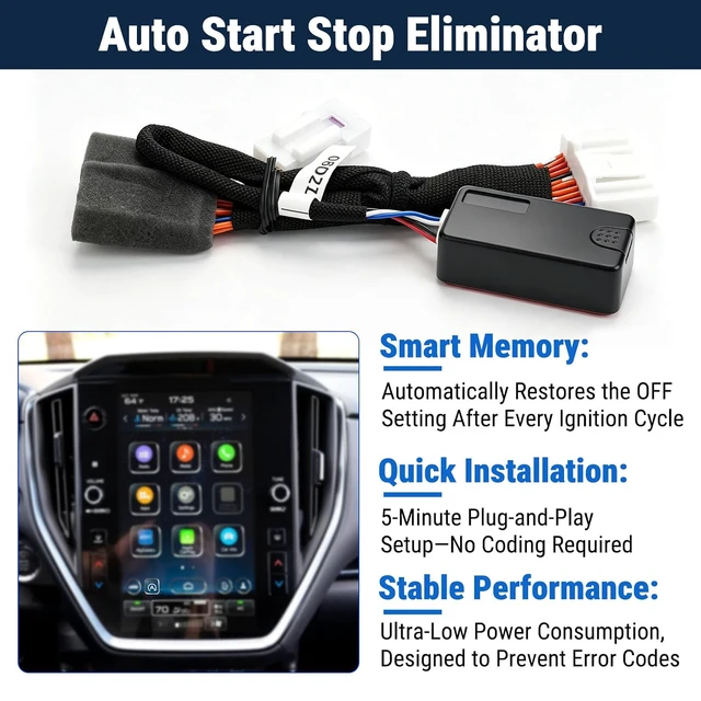 Alt view image 4 of 7 - Auto Start Stop Eliminator for Subaru Outback 2023-2025