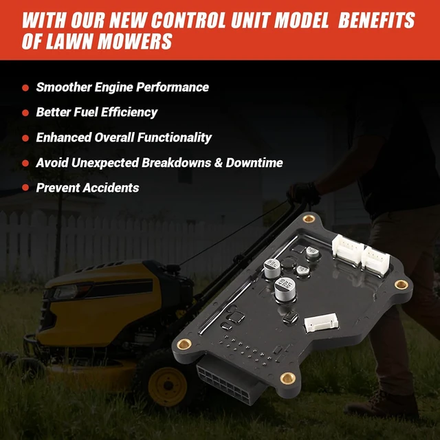 Alt view image 5 of 7 - 751P18209C Electronic Control Module Compatible with Cub Cadet AX90HUB AX90HUC 547cc Engine, for Troy-Bilt AX90HU AX90HUA AX90HUB AX90HUC 547cc Engine, for MTD Tractor Engines
