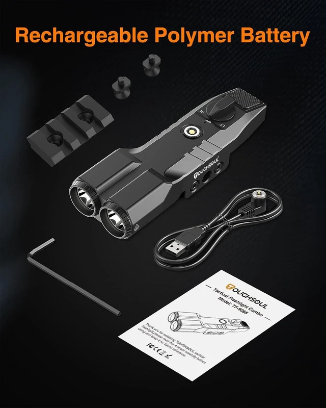 Alt view image 7 of 7 - MLOK/Picatinny Mounted 940nm IR Illuminator Infrared LED Light 2in1