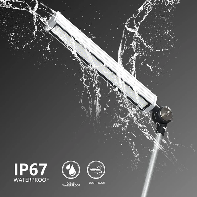 Alt view image 3 of 7 - LED Machine Work Light with 22in Alloy Arm, 14W 1400LM 6500K 110-220V, IP67 Waterproof Industrial Explosion Proof Work Lighting with US Plug for Lathe, Sewing, CNC, Drilling Machine