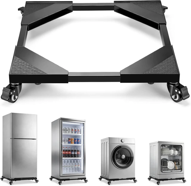 Main image of 700Lbs Mini Fridge Stand with Wheels, 21"-29" Stepless Adjustable