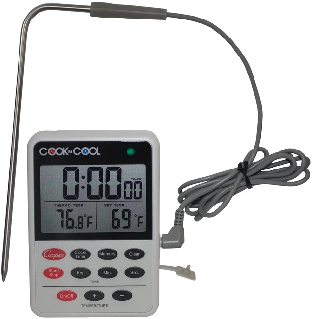 Main image of DTT361-01 Digital Meat Thermometer, Cooling Thermometer (Cook N Cool - Cooking and Cooling Temperature Monitor)