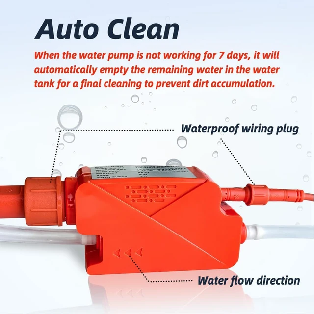 Alt view image 4 of 6 - 66 FT 10.6 GPH Mini Split Condensate Pump w/Automatic Safety Switch