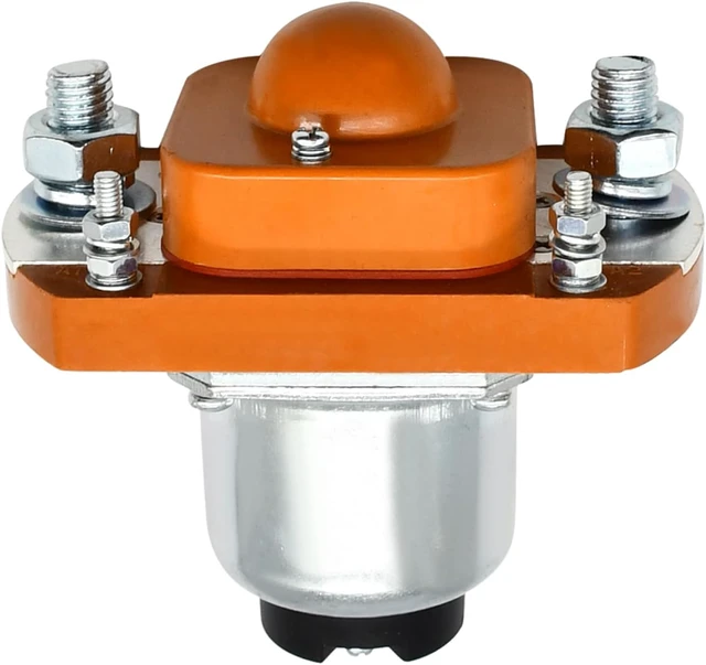 Alt view image 6 of 7 - MZJ-400A 48V 400A Solenoid Contactor Solenoid for Heavy Duty Golf Cart