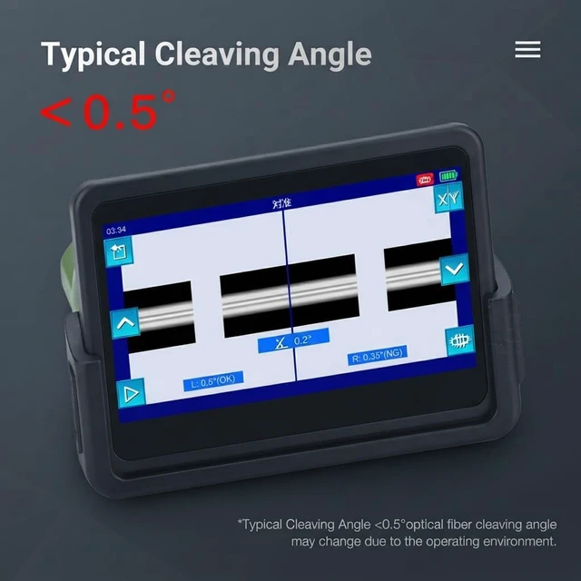 Alt view image 4 of 7 - High Performance One Step Full-Metal Fiber Cleaver with 72,000 Cleaves