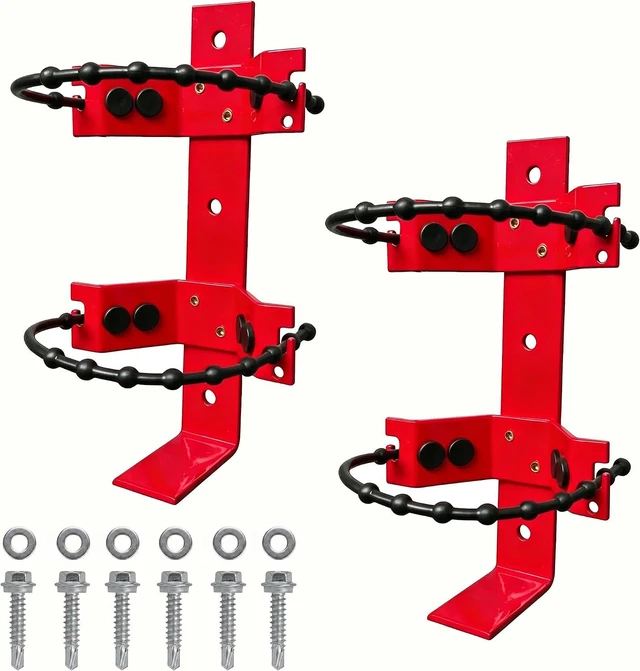 Main image of Fire Extinguisher Mount Bracket for 10lb, Holder for Home Office RV, 2Pcs