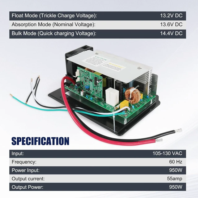 Alt view image 3 of 7 - WF-8955-MBA RV Power Converter Board Assembly
