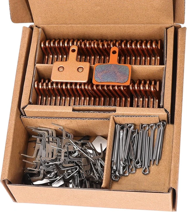 Main image of 25 Pairs Sintered Metal Disc Brake Pads for E-Bike & Bicycle