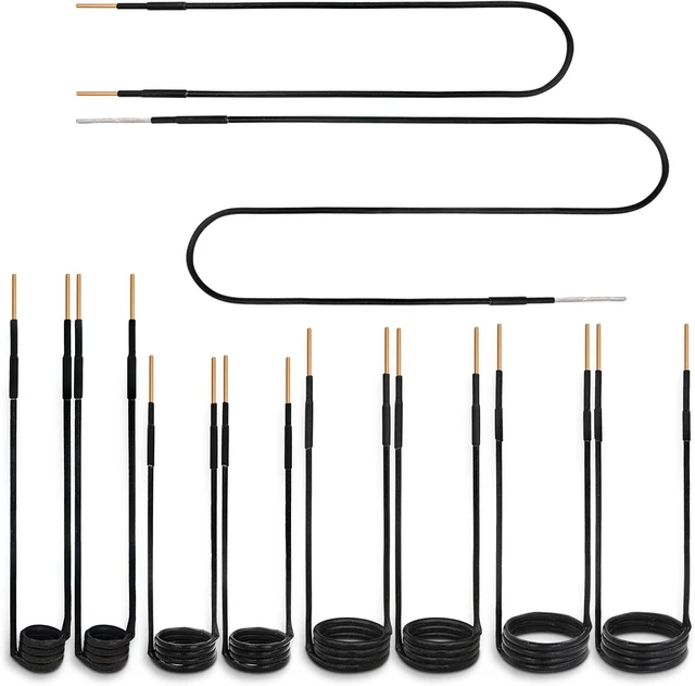 Alt view image 7 of 7 - Magnetic Induction Heater Coil Kit - 10PCS Induction Heat Accessor for Removing Rusty Bolts and Nuts - B