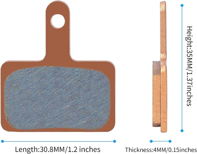 Alt view image 6 of 7 - 25 Pairs Sintered Metal Disc Brake Pads for E-Bike & Bicycle