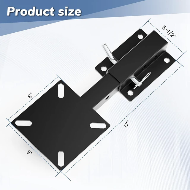 Alt view image 6 of 6 - Hitch Vise Mount for Truck, Trailer Receiver & Bench for Hitch Table