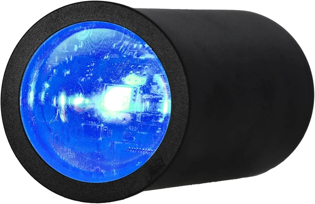 Alt view image 3 of 7 - MINI Halo Black Rechargeable DJ Wash Lights, RGBWA+UV