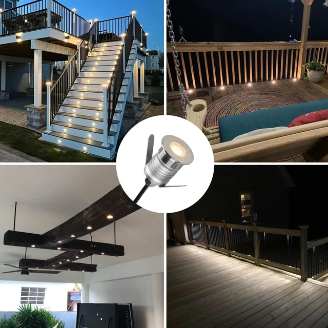 Alt view image 5 of 7 - 1W LED Underground Lamp, DC12-24V, 3000K, 6P-A
