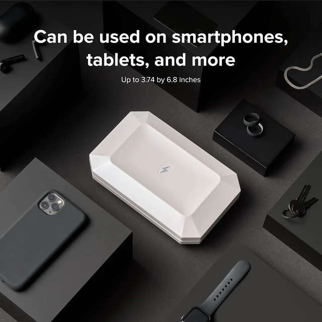 Alt view image 5 of 7 - Basic UV Phone Sanitizer Box, Clinically Proven 360° UV-C, White