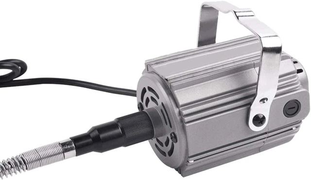 Alt view image 4 of 7 - Rotary Tool Flex Shaft Hanging Grinder Carver Electric Multi-function Metalworking Tools Repair Kit, Foot Pedal Control, 780W Strong Power, Metal Flexible Shaft, 23000 RPM