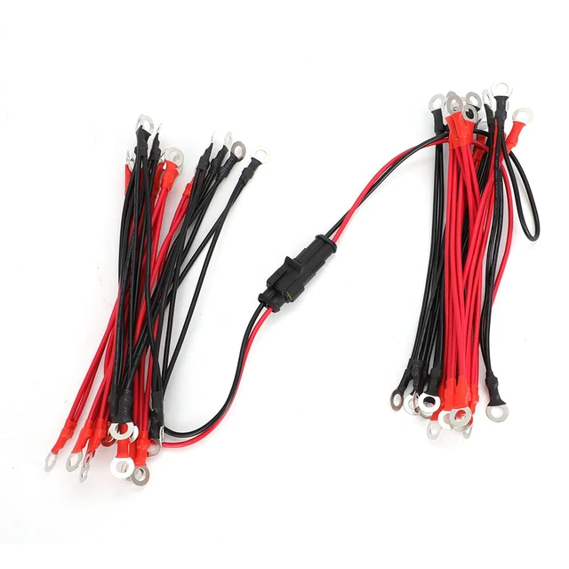 Alt view image 3 of 7 - 28 Cell Hybrid Battery Balancing Cables & Wire Harness14AWG Wires