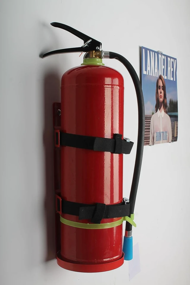 Alt view image 7 of 7 - Fire Extinguisher Mount,Metal Bracket red 4pcs