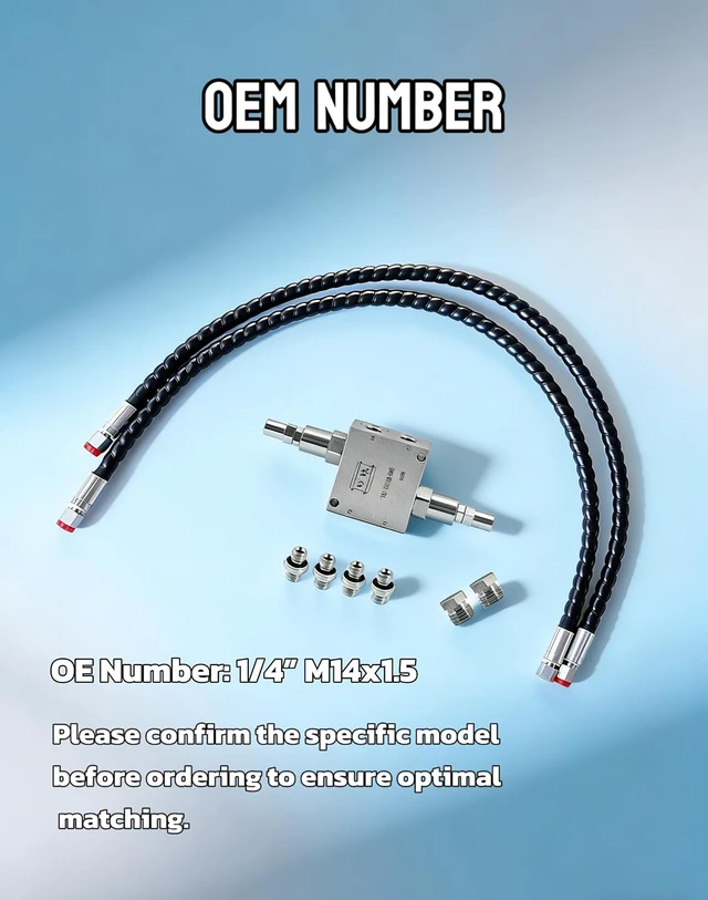 Alt view image 3 of 6 - Swivel Motor Cushion Valve Mini Excavator Hydraulic Cooler kit